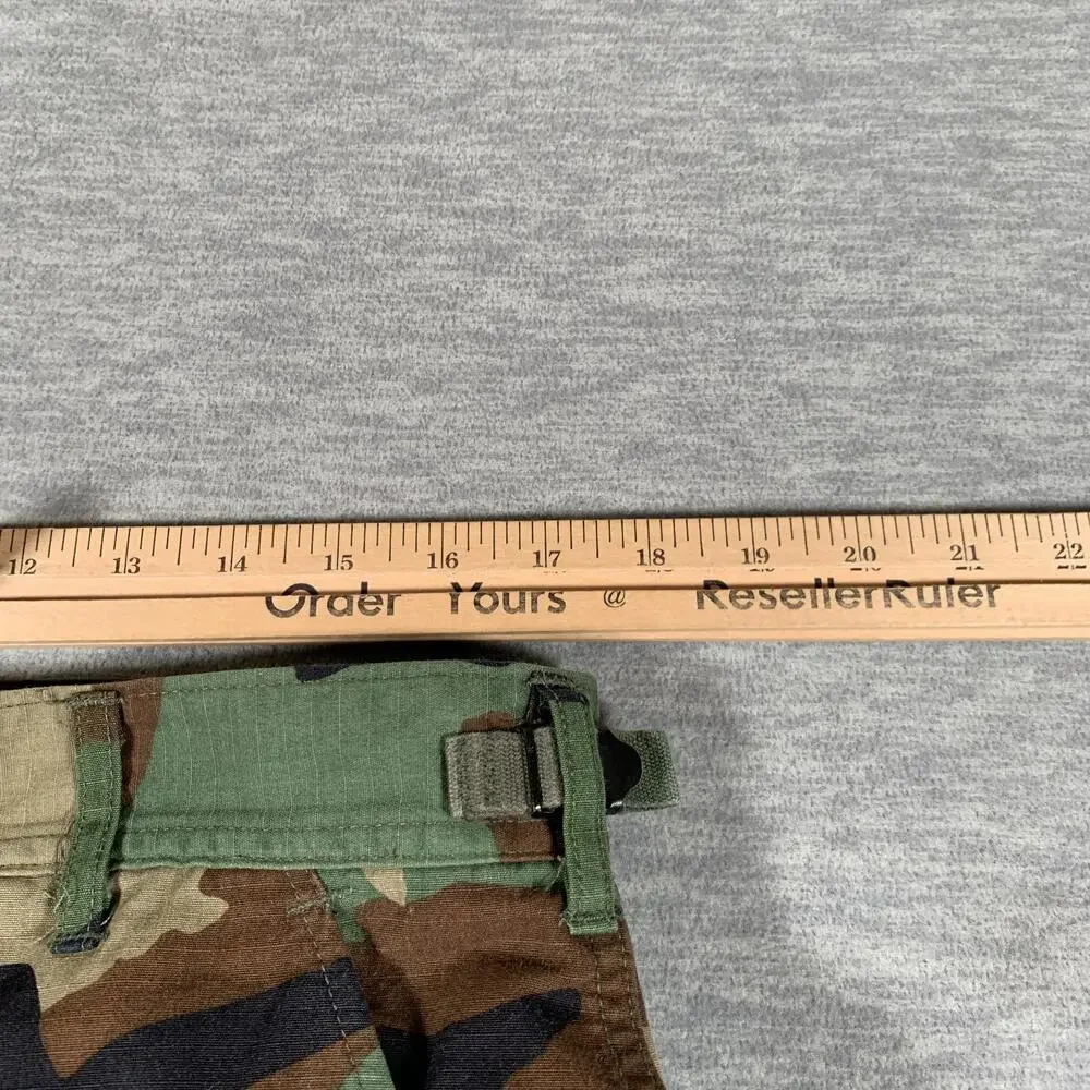 Unicor Cargo Pants Mens 34x25 Multicolor Woodland Camo Ripstop Army Combat
